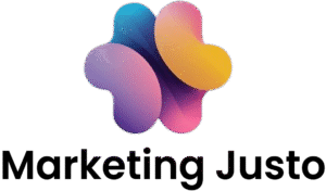 Logo Marketing Justo- Agência Digital