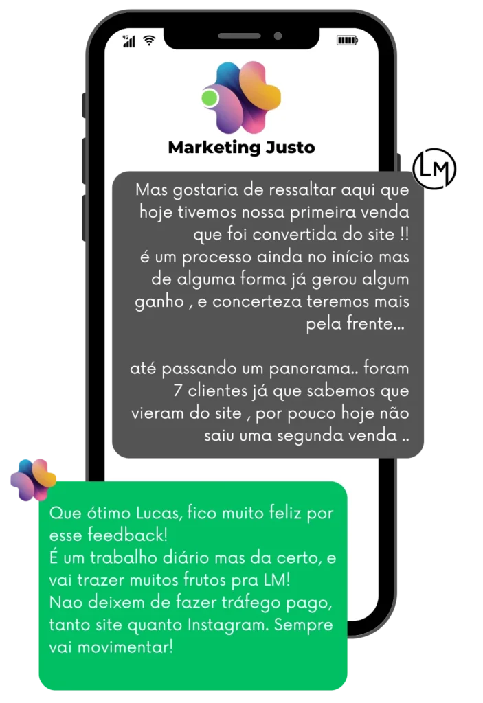 Avaliação Marketing Justo